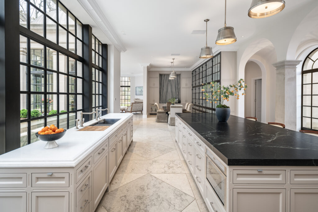 The stunning kitchen at 5619 Walnut Hill Lane. (Photo by Briggs Freeman Sotheby's International Realty)