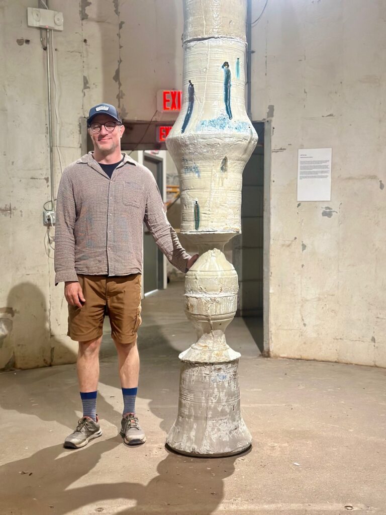 From objets d'art to installations, Jeff Forster infuses a sense of the sacred in his artwork. (Photo courtesy Empty Bowls Houston)
Courtesy: Empty Bowls Houston