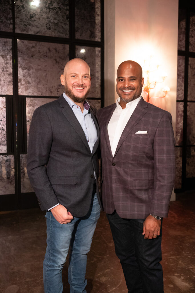 Nick Nagurski, Alvin Abraham at Memorial Hermann Foundation’s 'Boot Scootin' Boogie' (Photo by Daniel Ortiz)
