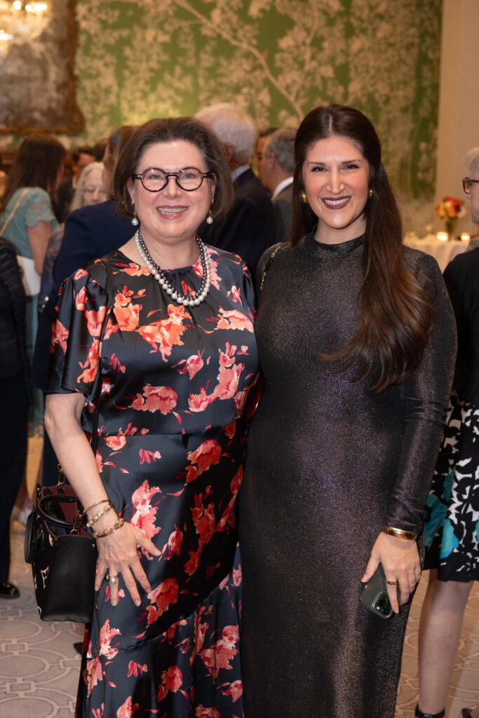 Shawn Stephens, Mariam Hejazi at Preservation Houston's Cornerstone Dinner (Photo by Wilson Parrish)