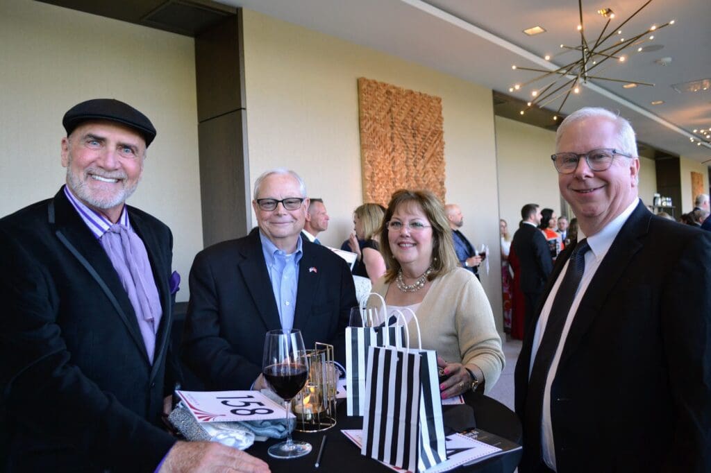 The silent auction and cocktail hour kicked off the evening and helped Love Fosters Hope meet their fundraising goals for the night. (Photo by Jillian Richstone)