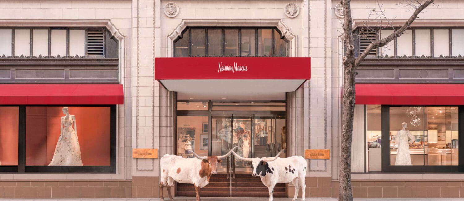The Longhorns, Neiman Marcus, Downtown Dallas