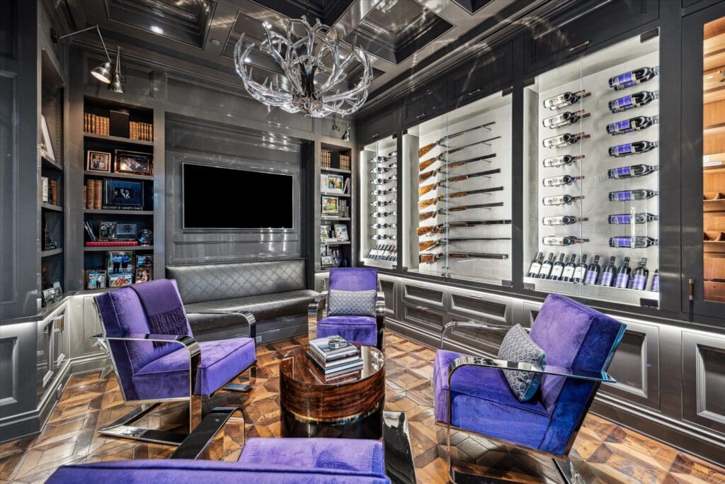 The study at 220 Merrie Way Lane (Photo by TK Images)