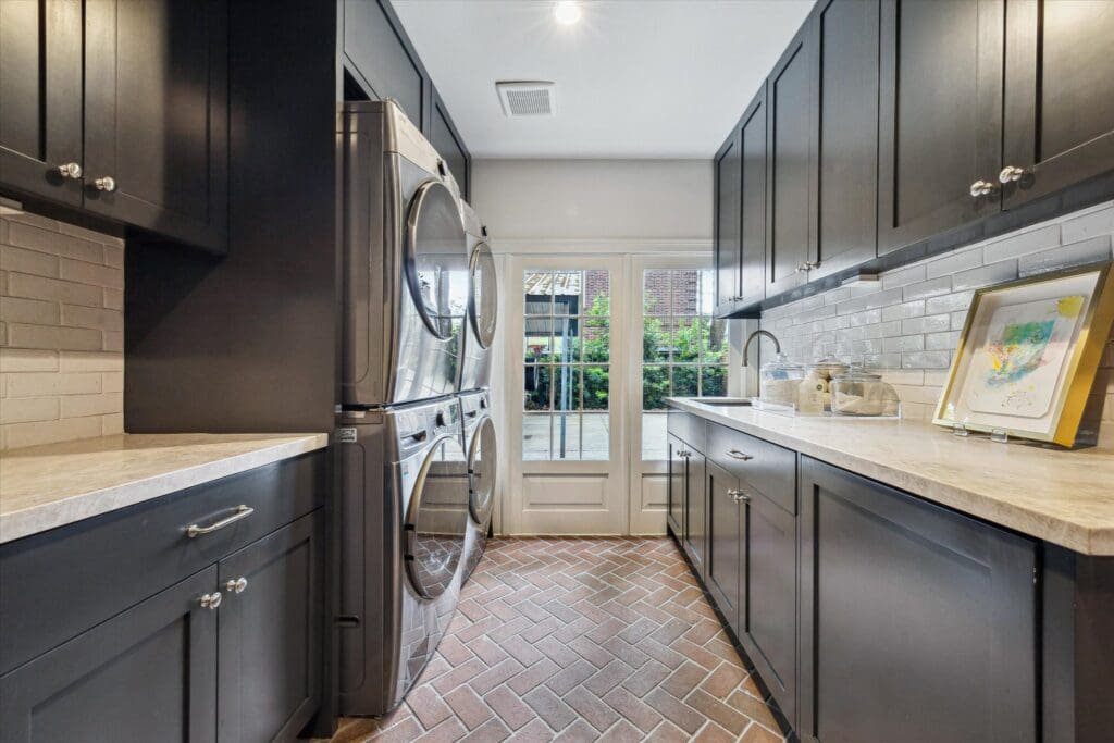 A historic home with a modern laundry room, just imagine. (Photo by TK Images)