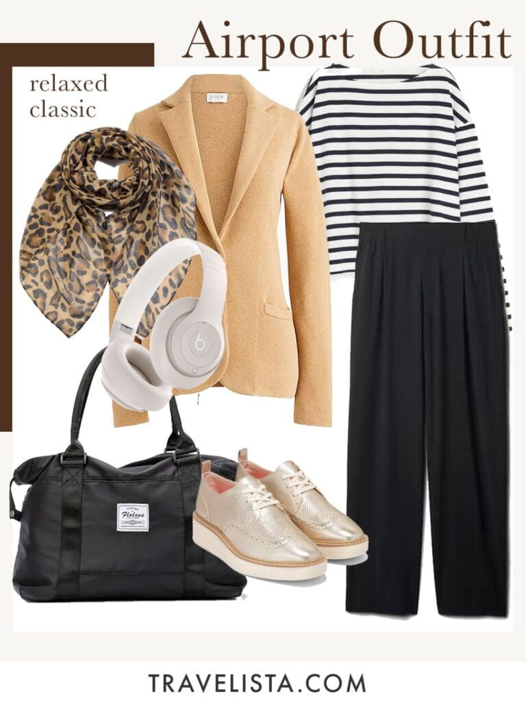 Villa Singleton: For airport outfits, "I like tech pants or something from Athleta that looks like regular pants." (Courtesy)