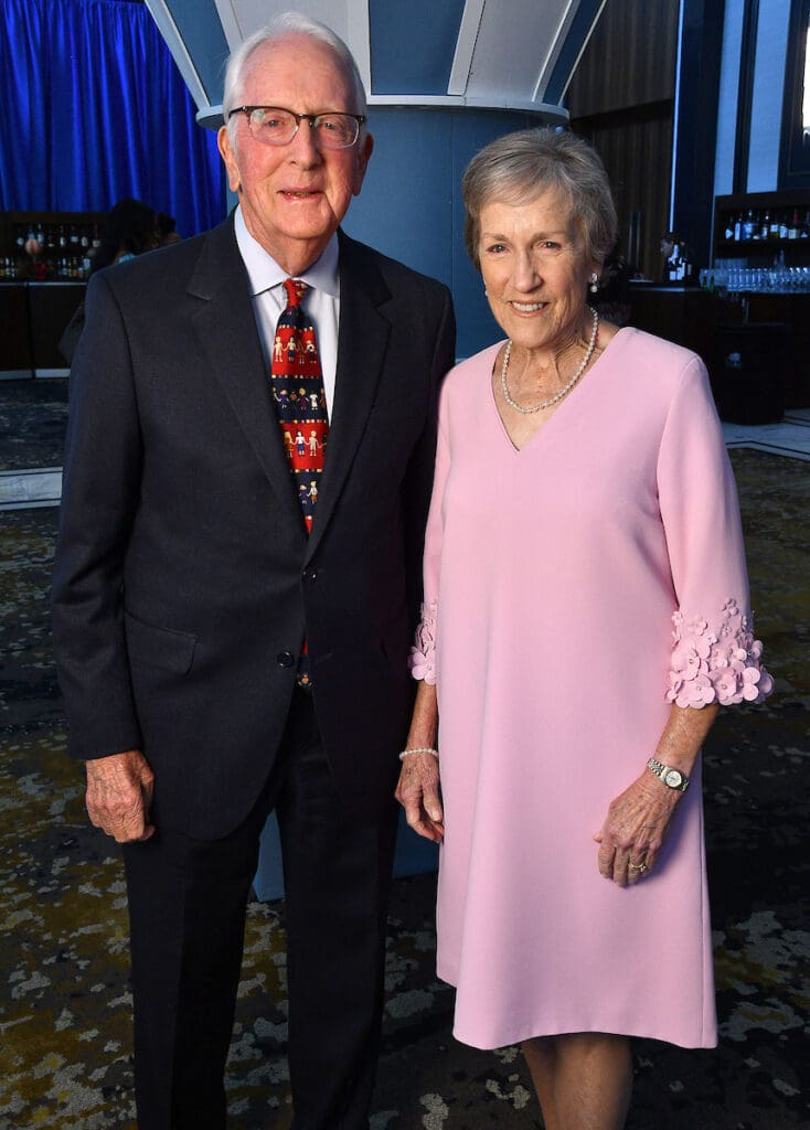 David & honoree Jan Redford at the Communities in Schools gala (Photo by Dave Rossman)