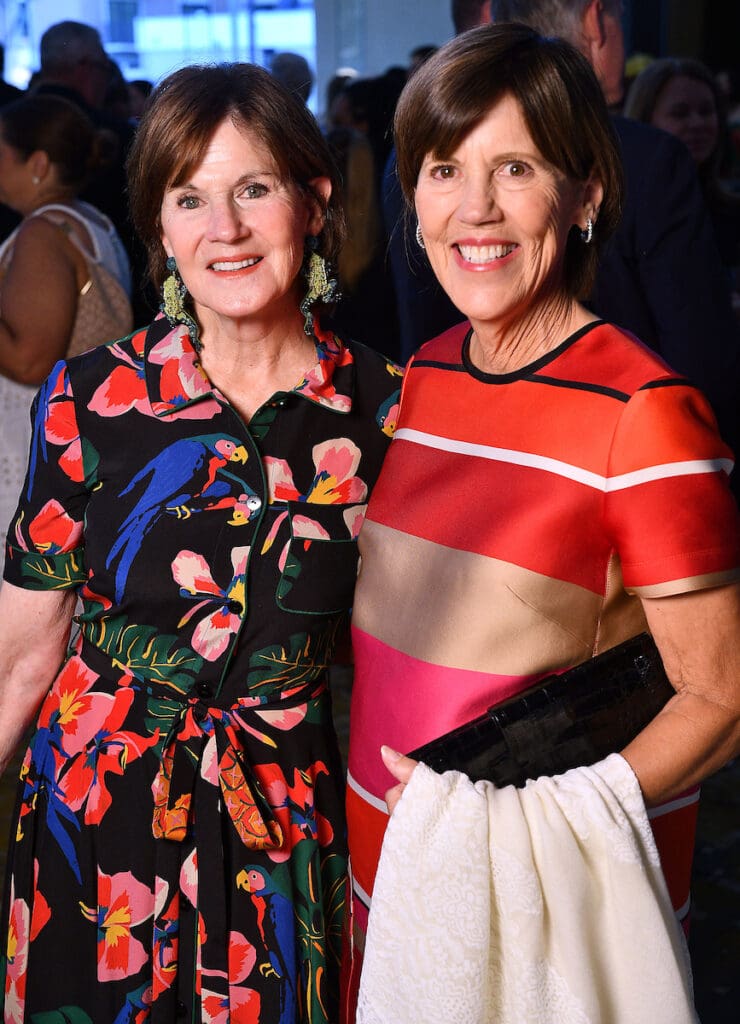 Judy Tate, Shannon Swyka at the Communities in Schools gala (Photo by Dave Rossman)
