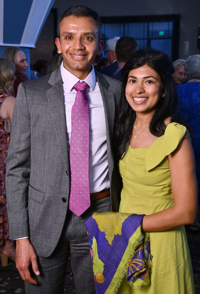 Nitin & Shelly Chandra at the Communities in Schools gala (Photo by Dave Rossman)