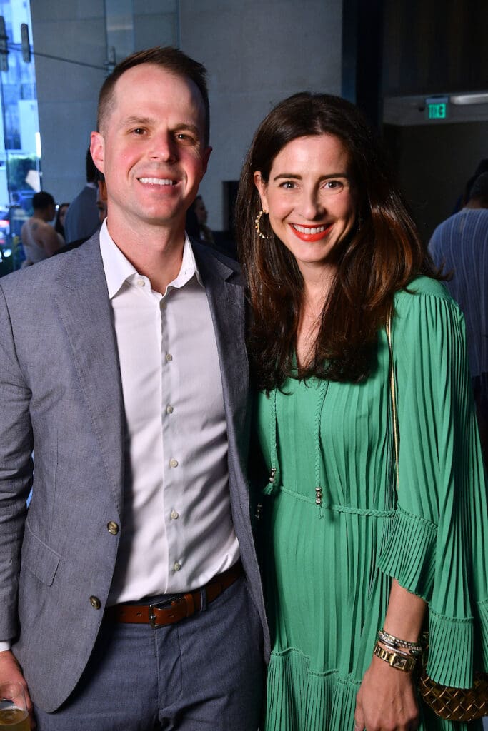 Zach & Megan Pallister at the Communities in Schools gala (Photo by Dave Rossman)