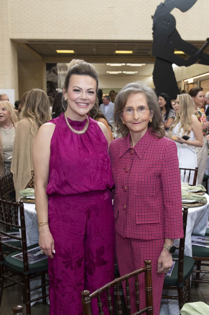 Event co-chair Heather Winn and Nancy Nasher, President of NorthPark Development Corporation (Photo by Tamytha Cameron Photography)