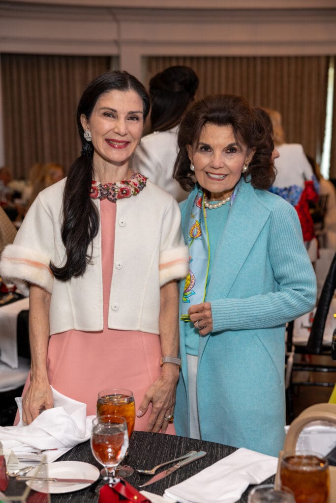 Cynthia Petrello, Linda McReynolds at the Salvation Army Women's Auxiliary Reflections on Style luncheon