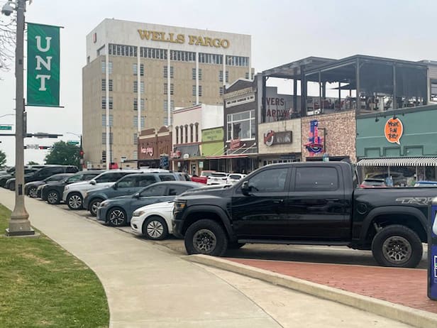 PDNB Gallery's new home will be a 2,500 square-foot space in the 1960s-era Wells Fargo Building, 101 S. Locust St., Suite B07, on the Downtown Square, Denton, Texas. 