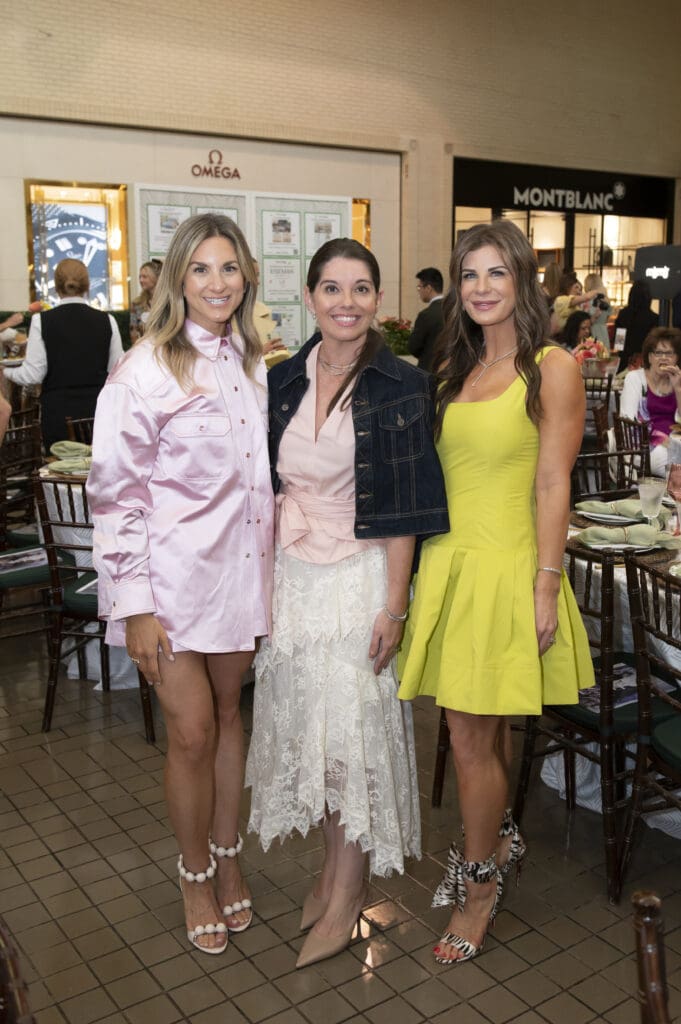 Jodi Kahn, Marjon Henderson, and event co-chair Ashley O'Malley (Photo by Tamytha Cameron Photography)