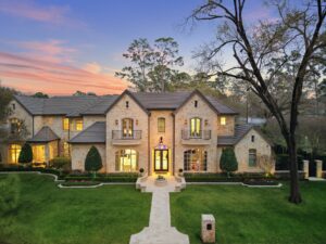 Merrie Way The 9,450 square foot mansion in Piney Point Village is offered for sale through Compass Private Exclusives meaning no public listing. (Photo by TK Images)