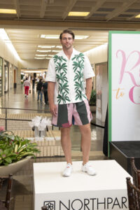 This year's Neiman Marcus fashion presentation also included looks for men (Photo by Tamytha Cameron Photography)