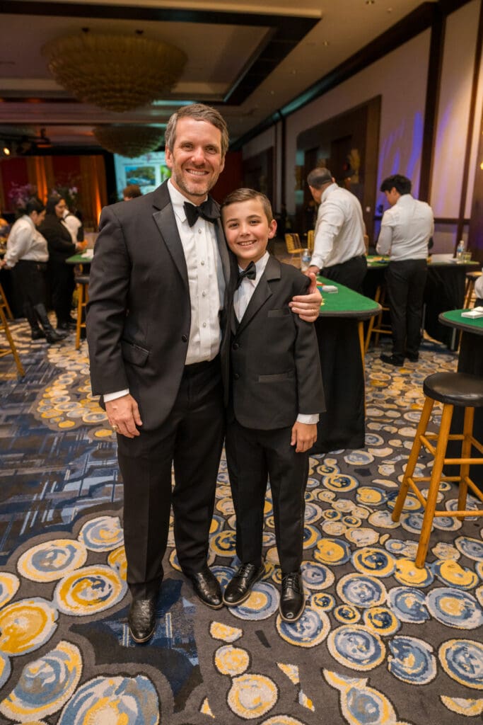 Rob Williams, Truett Williams at the Breakthrough T1D (formerly JDRF) gala (Photo by CJ Martinez)