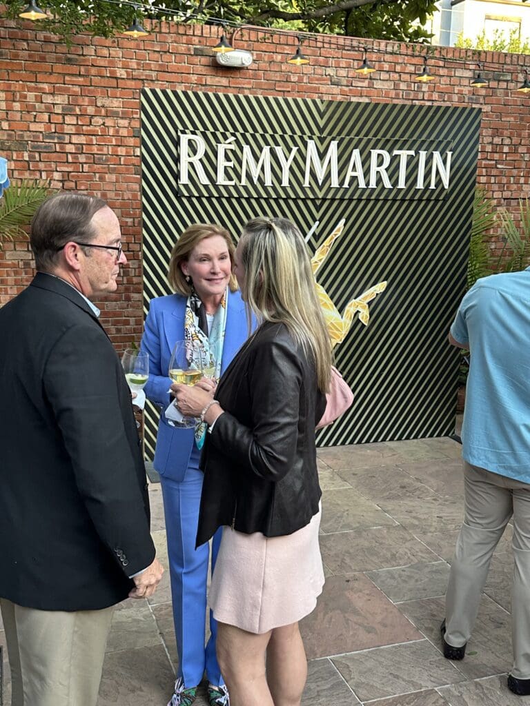 Rémy Martin co-hosts the Courtyard Bar celebration at Brennan's Houston (Photo by Shelby Hodge)