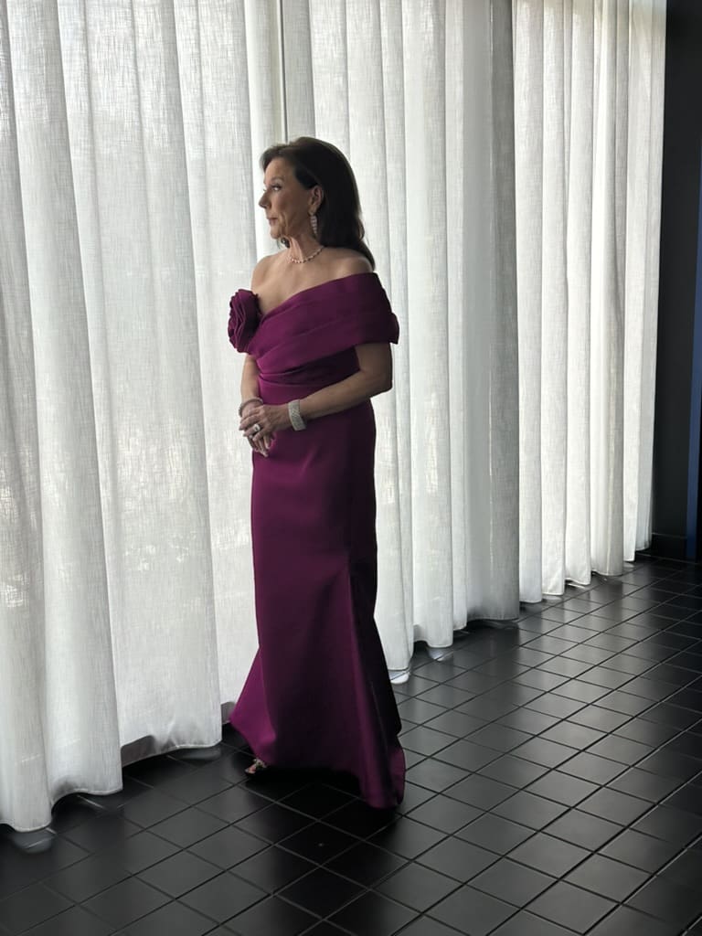 Elizabeth Stein at the PaperCity Philanthropy in Fashion Best Dressed photo shoot (Photo by Shelby Hodge)