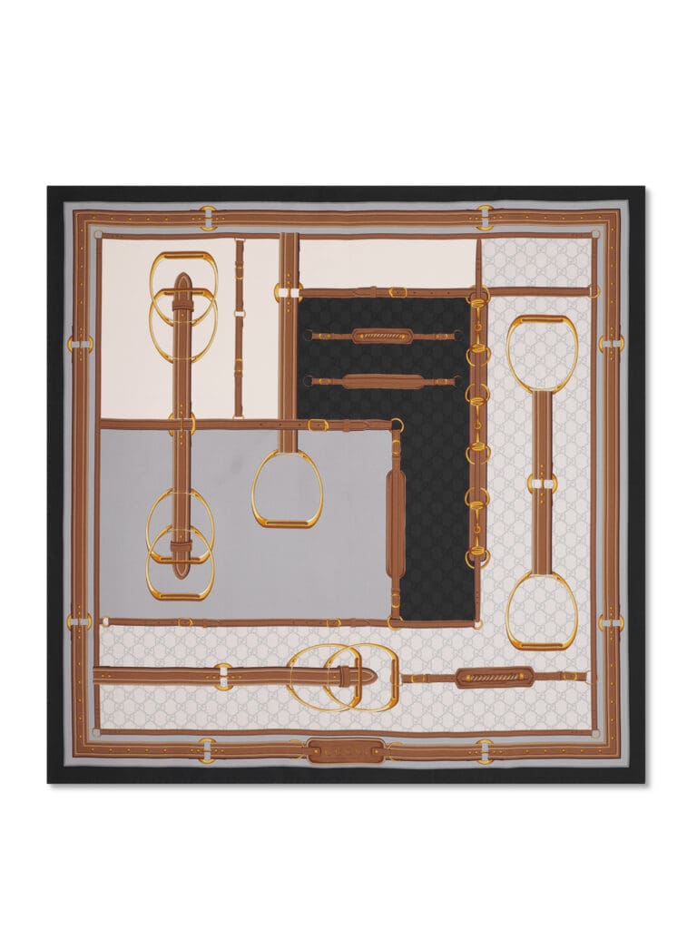 Gucci Printed Scarf ($520)