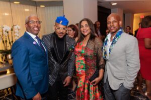 Anthony Brissett, Etienne Charles, Annette Brissett, Garvin Davis DacameraGala 2025-236 (Photo by Katy Anderson)