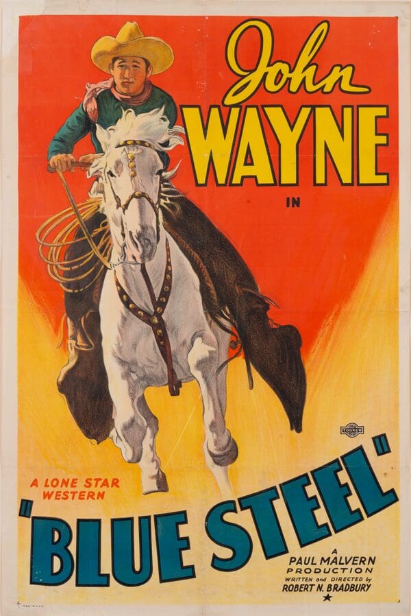 The iconic "Blue Steel" movie poster. (Courtesy)