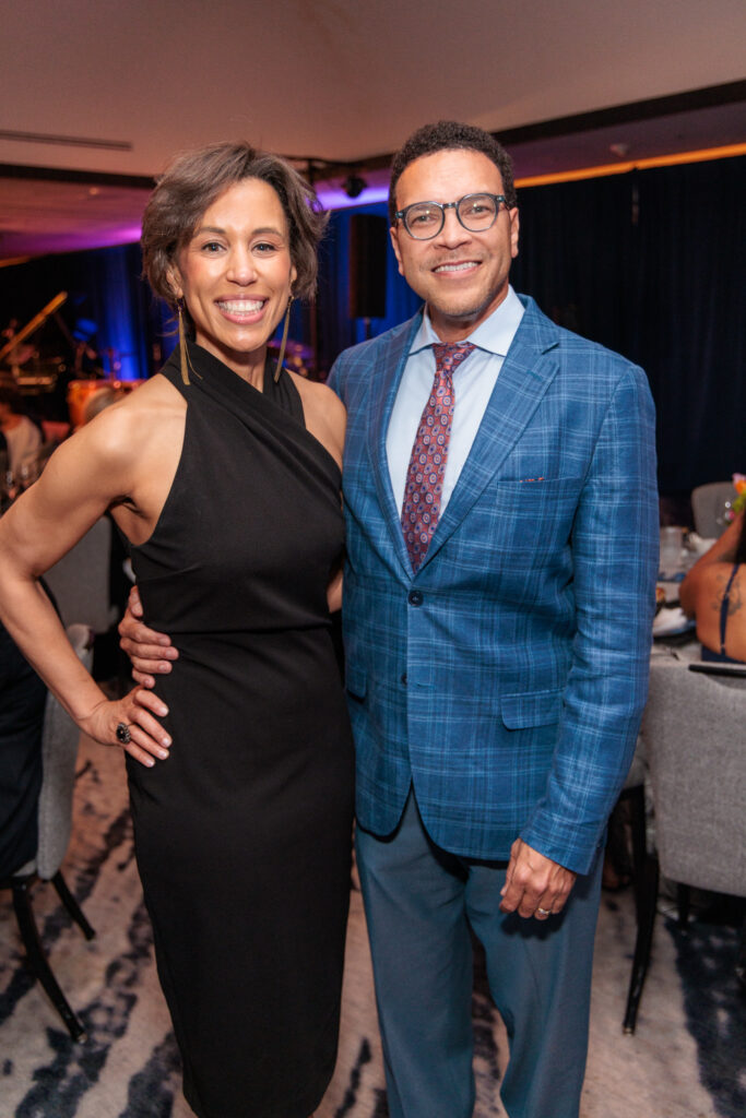 Chrystal & Randall Wright at DACAMERA Gala 2025: Music Salons & Supper Club (Photo by Katy Anderson)