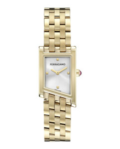 Ferragamo Asymetrique Watch ($1,195) (Courtesy)
