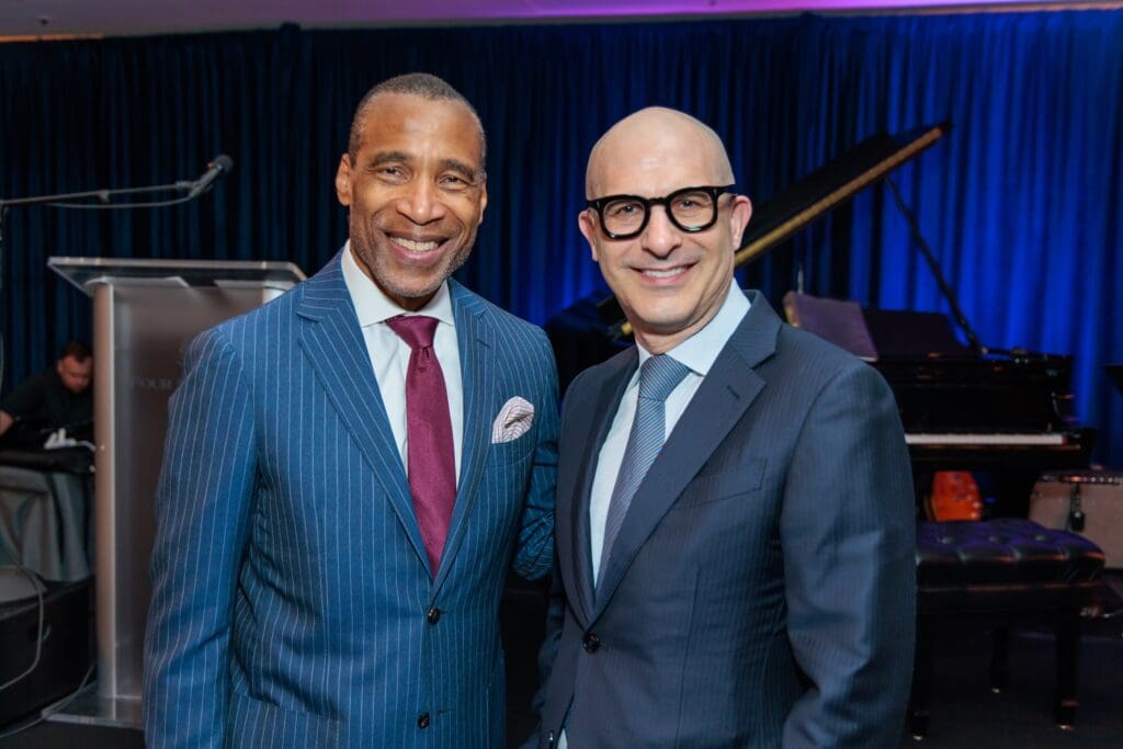 Len Cannon, Matt Ringel at DACAMERA Gala 2025: Music Salons & Supper Club (Photo by Katy Anderson)