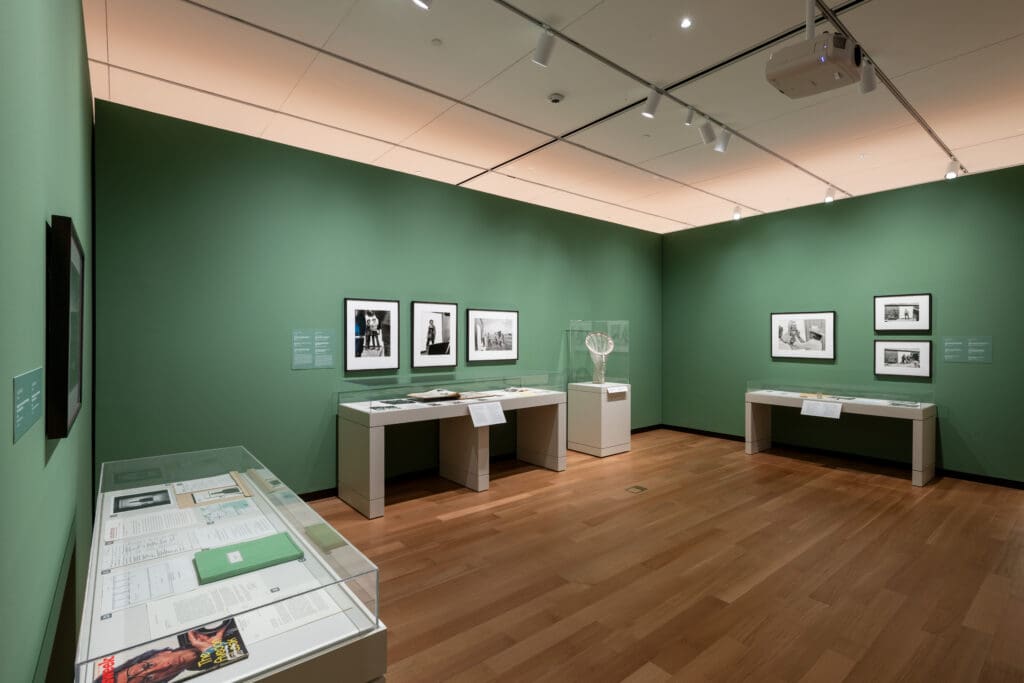 The new exhibition features archival works and ephemera.  (Photo by Amon Carter Museum of American Art, Fort Worth, Texas)