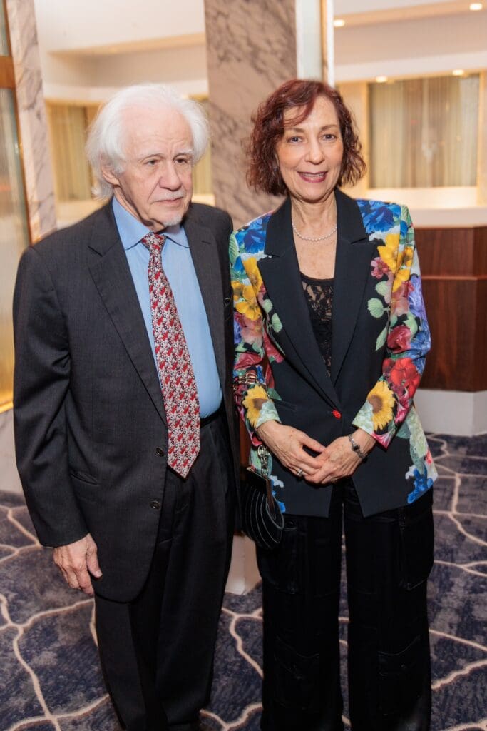 Robert Azencott & Sarah Rothenberg at DACAMERA Gala 2025: Music Salons & Supper Club (Photo by Katy Anderson)
