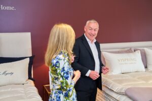 Vispring Showroom Opening