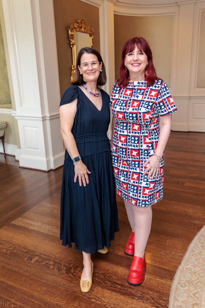 Laura Babka, Rene Lee Henry at Crafting a Legacy 2025 Spring Luncheon (Photo by Katy Anderson)