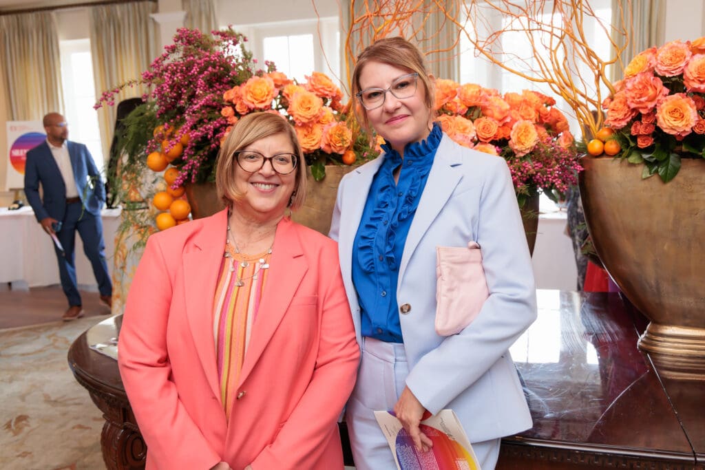 Maggie McKay, Tammy Kuhar at Crafting a Legacy 2025 Spring Luncheon (Photo by Katy Anderson)