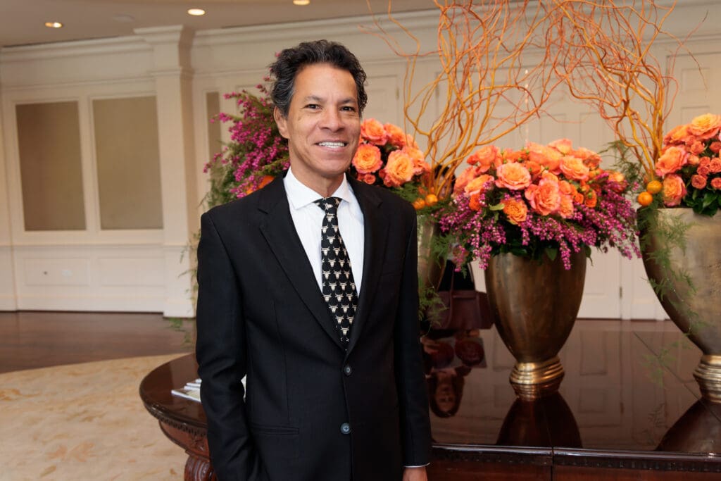 Board member Dale Cover at Crafting a Legacy 2025 Spring Luncheon (Photo by Katy Anderson)