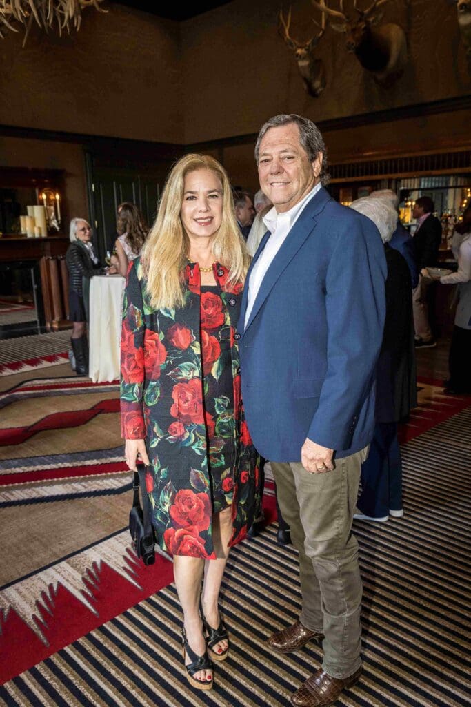 Alejandra & Paul Foster of El Paso during the MD Anderson Cancer Center Rocky Mountain seminar excursion