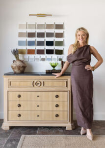 Alexandra Killion in her showroom; photo credit Analicia Hermann