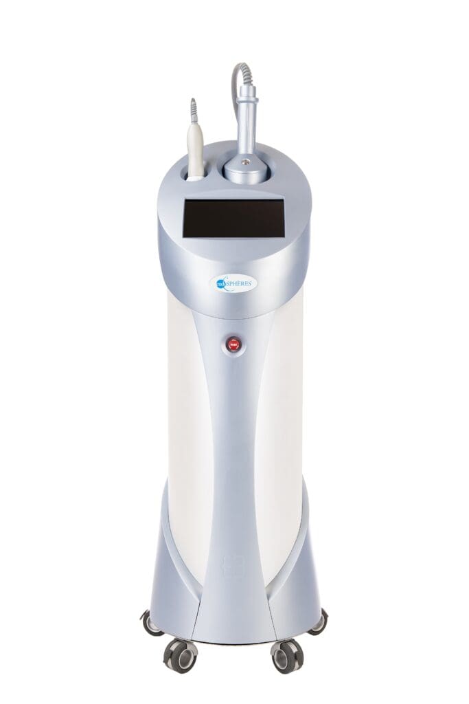 Utilizing a patented method labeled compressive micro-vibration designed to improve those skin imperfections, this body refinishing solution, Endospheres, was developed 15 years ago in Italy by inventor Gianluca Cavalletti and his father, Romeo Cavalletti. (Photo by Photos Courtesy of The Trellis Spa and Endospheres)