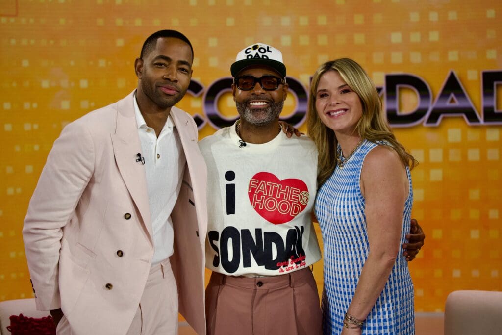 Jay Ellis, Kevin Barnett, and Jenna Bush Hager on The Today Show, June 9, 2025 