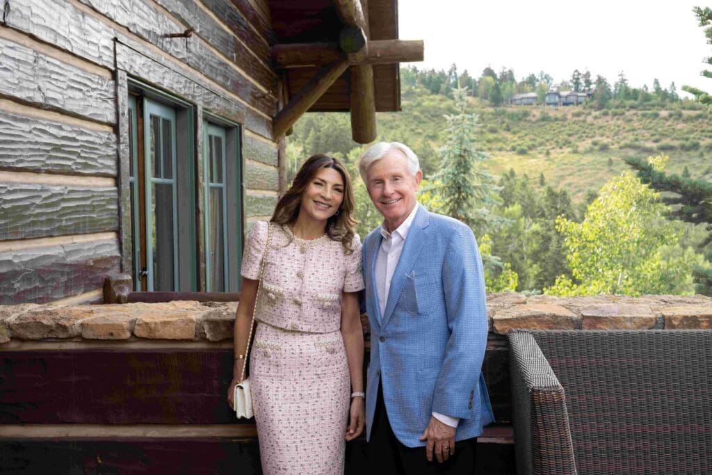 Dr. Katy Rezvani, Paul Clark during the MD Anderson Cancer Center Rocky Mountain seminar excursion