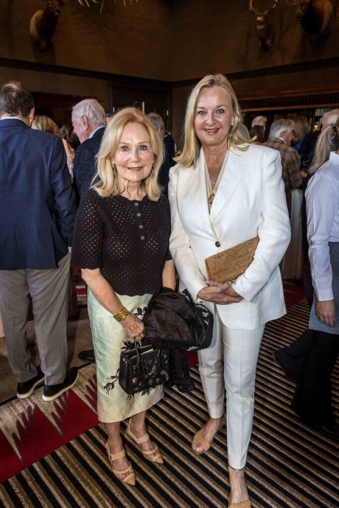 Gayle Stoffel, Connie McNab during the MD Anderson Cancer Center Rocky Mountain seminar excursion