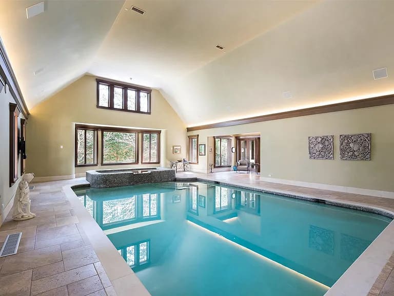 3711 Lexington Avenue has its own natatorium in Highland Park. (Courtesy)