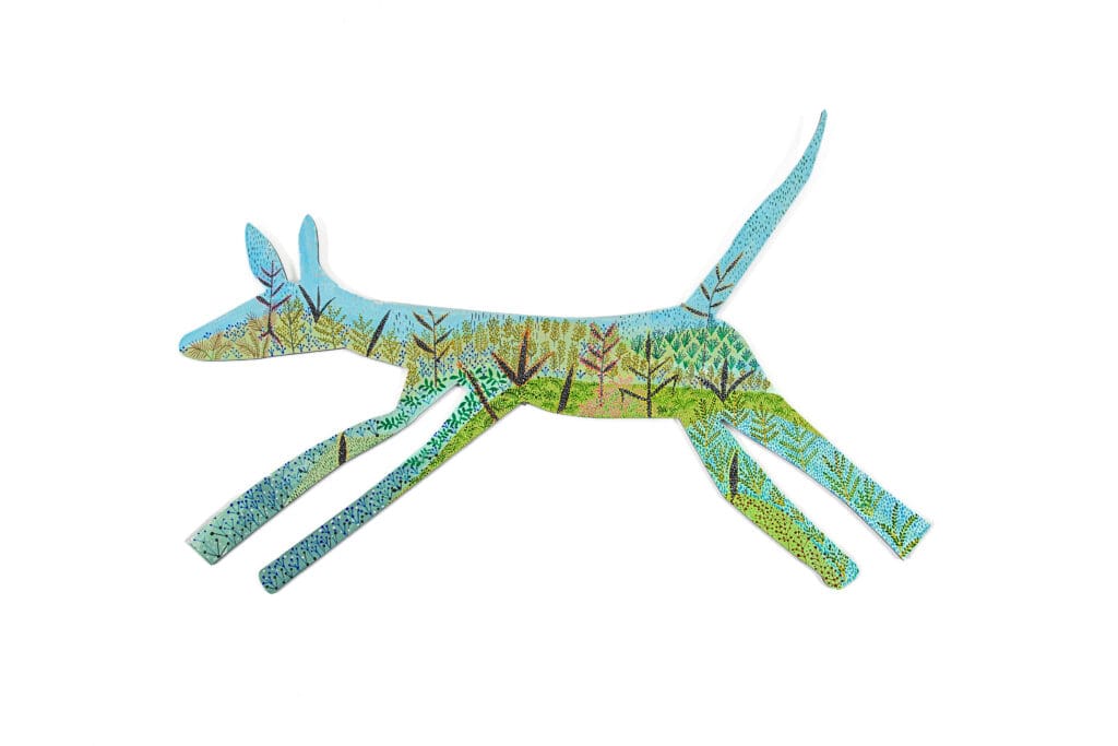 Gerardo Rosales' "Feroz," 2025, at Laura (the gallery). Image courtesy the artist and Laura (the gallery), photo © Graham W Bell. 