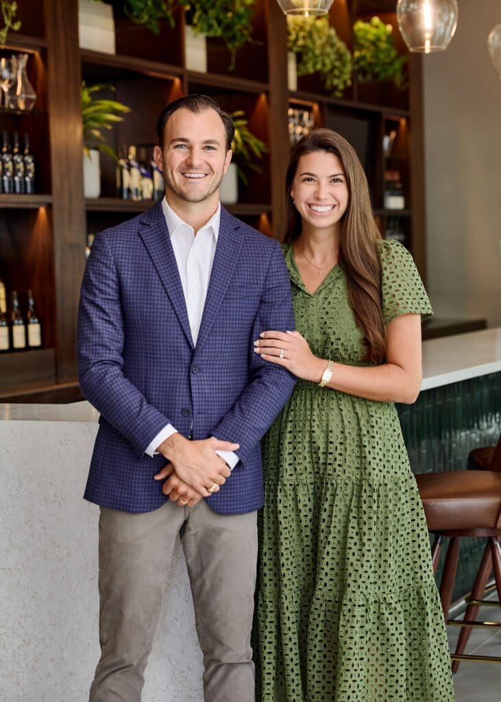 Carly and John Whitehurst created Houston's The Board Room restaurant. (Photo by Natalie Goff)