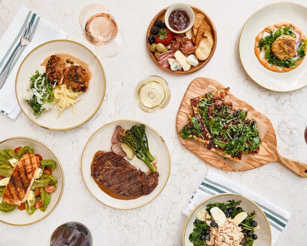 An array of options are served at the new Board Room in CityCentre. (Photo by Natalie Goff)