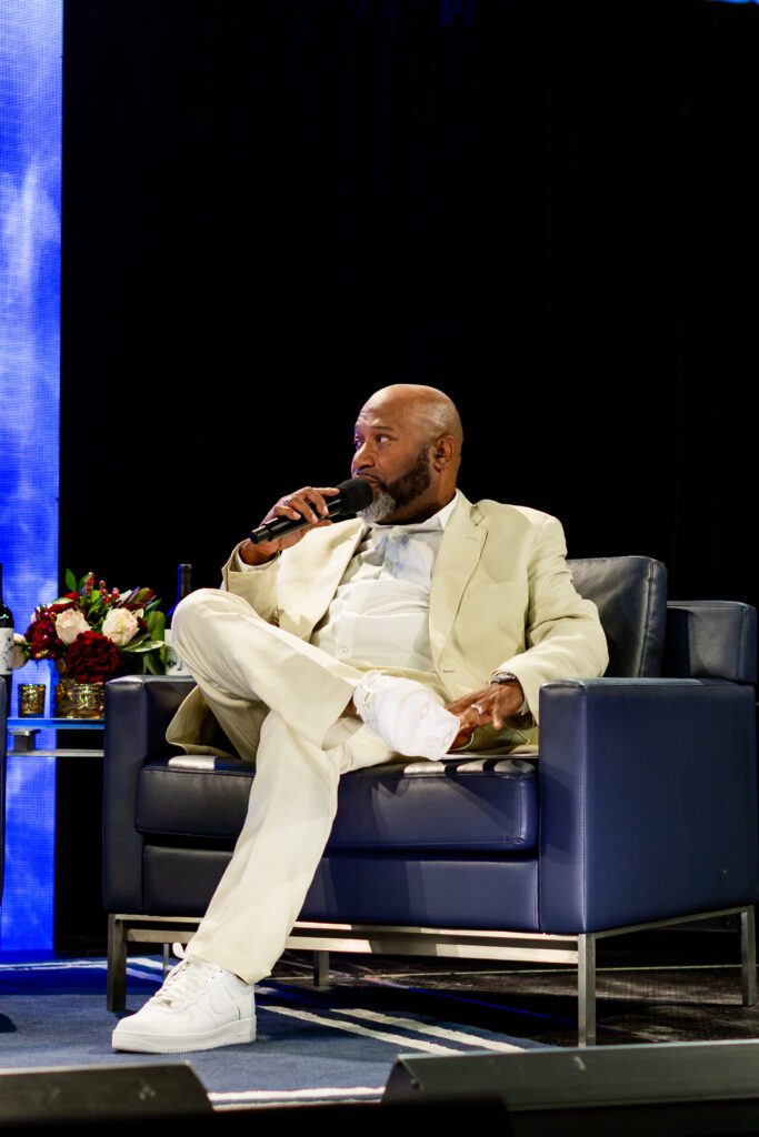Bun B Astros Hall of Fame Billy Wagner at the Houston Astros Foundation Hall of Fame dinner held on the field at Daikin Park.
