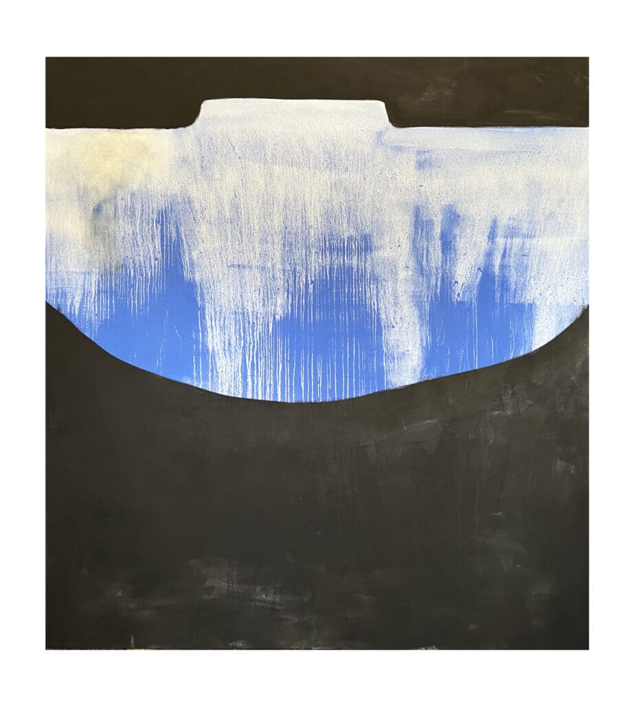 Ludwig Schwarz's "Untitled (2504)," 2025, at Conduit Gallery. (Photo by Kevin Todora. Courtesy Conduit Gallery, Dallas)