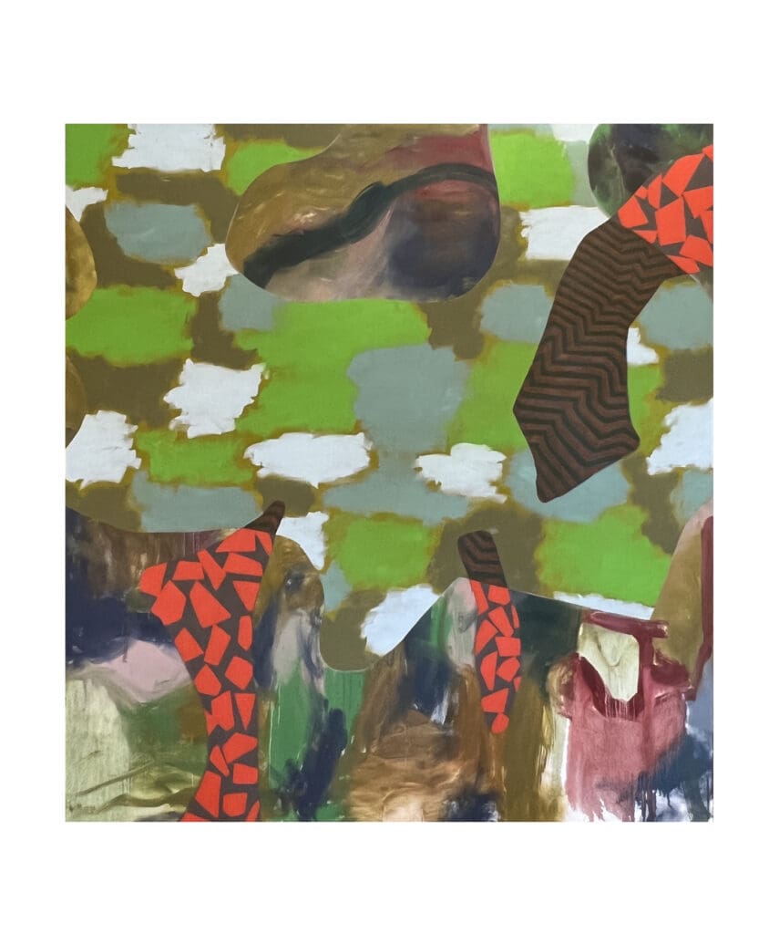 Ludwig Schwarz's "Untitled," 2025, at Conduit Gallery. (Photo by Kevin Todora. Courtesy Conduit Gallery, Dallas)