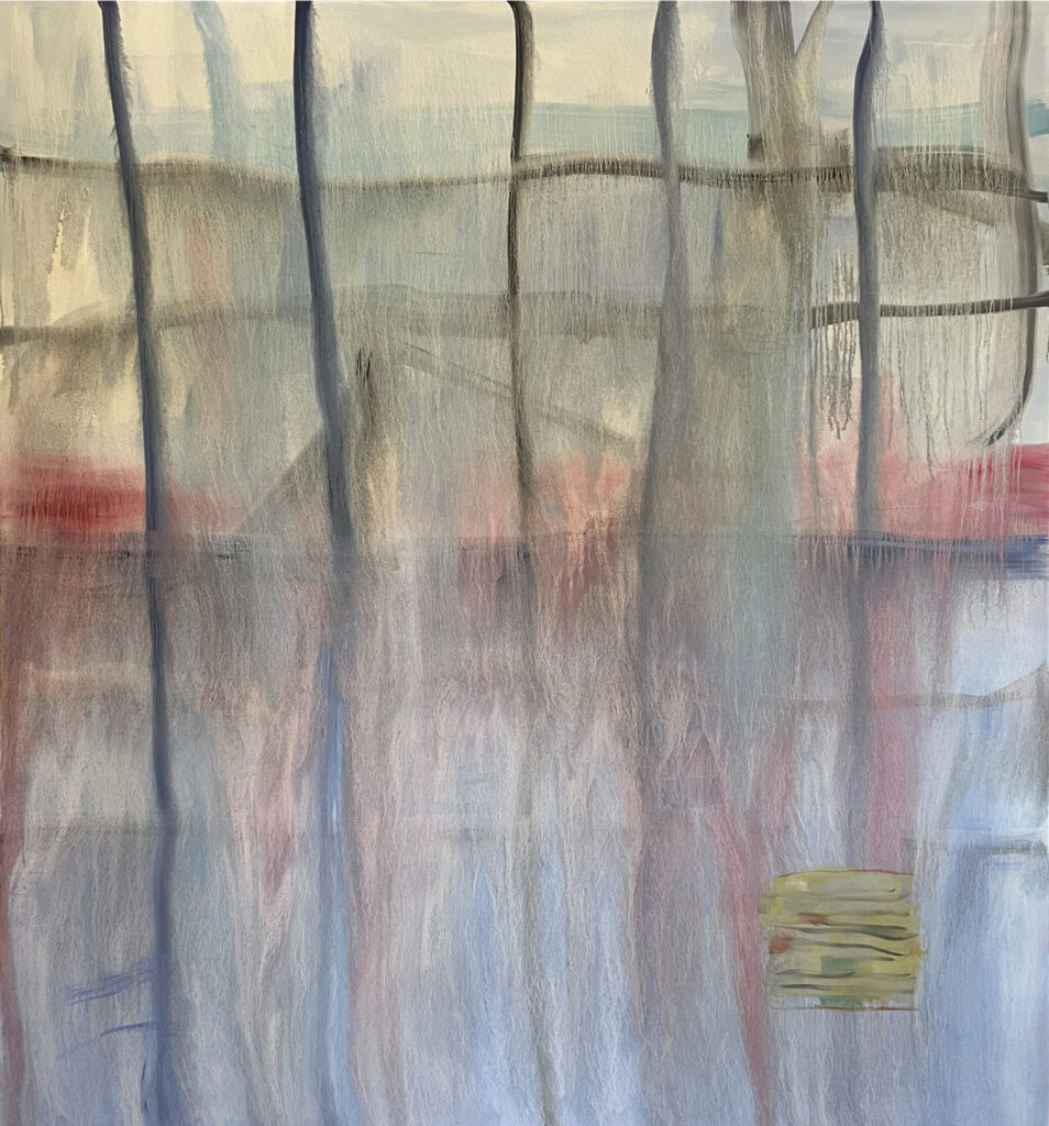 Ludwig Schwarz's "Untitled (2502)," 2025, at Conduit Gallery. (Photo by Kevin Todora. Courtesy Conduit Gallery, Dallas)