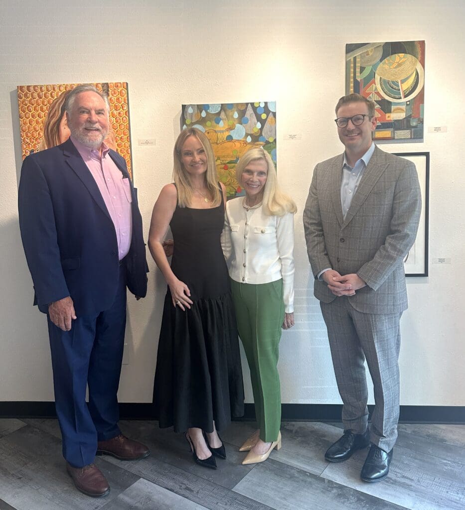 The four newest members of the Board of Directors for The Woodlands Arts Council are Bruce Tough, Lizzie Pritchett, Dr. Ann Snyder and Blaine Decker. (Photo courtesy of TWAC)