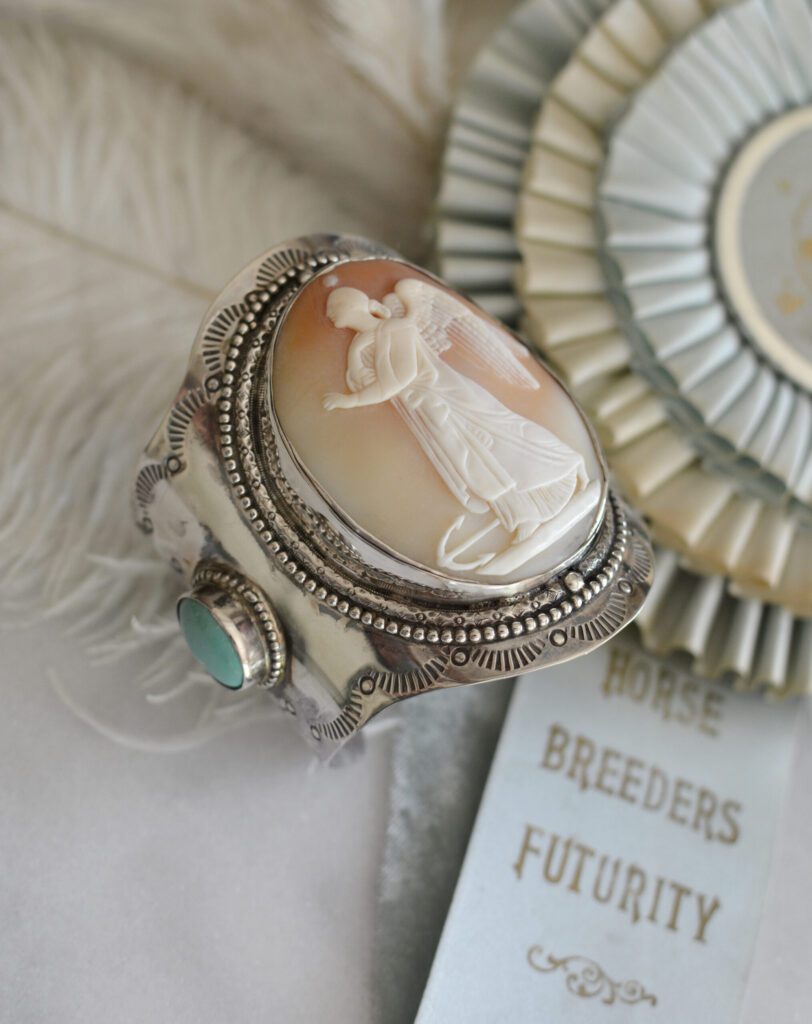 “I select pieces that move me as a collector, as well as having intrinsic value on their own as historical and familial objects of art,” Garber says.